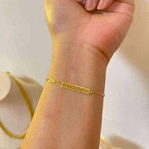Stampd Gold Geometric Bracelet